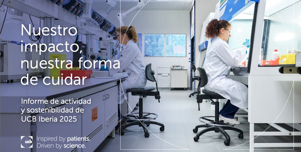 ucb_iberia's tweet photo. Nuestro impacto es nuestra forma de cuidar. 💙
En #UCBIberia entendemos que generar valor va mucho más allá de desarrollar medicamentos. Significa impulsar la innovación, favorecer un acceso más equitativo, colaborar con el sistema sanitario, cuidar de las personas y actuar con responsabilidad hacia el entorno.

👉 Hoy compartimos nuestro Informe de Actividad y Sostenibilidad 2025, donde recogemos los principales hitos que reflejan ese compromiso y nuestra forma de trabajar para crear valor para los pacientes, ahora y en el futuro.
https://t.co/SY49TLCVpZ