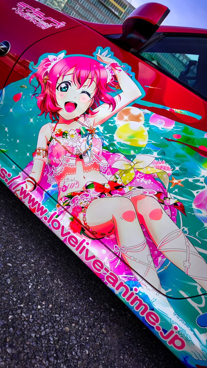 FAIRRUBY Z🍨 #黒澤ルビィ #ラブライブサンシャイン #aqours #痛車