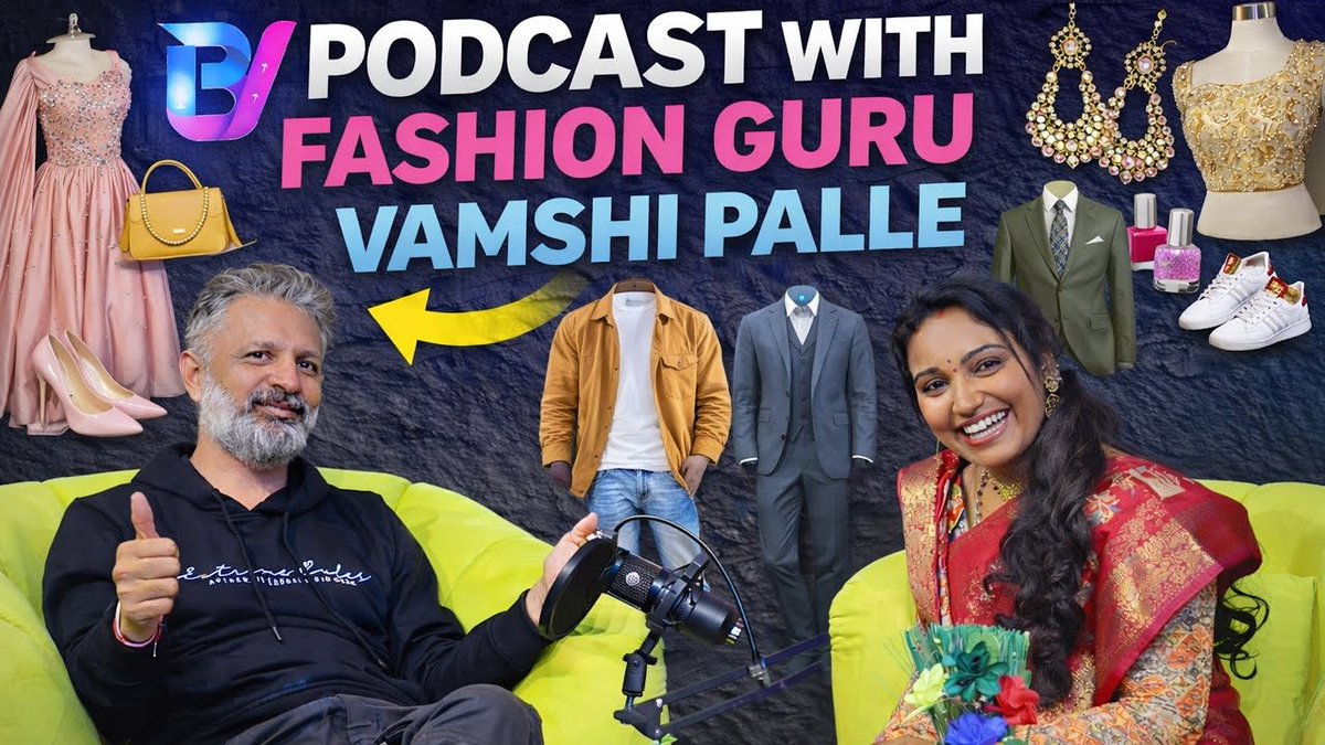 HydModels's tweet photo. Podcast with #FashionGuru #VamshiPalle #BagalaAds
@vamshi4Fashion 

YT link https://t.co/x2ir8Fvh12 https://t.co/10mP9hmFS6