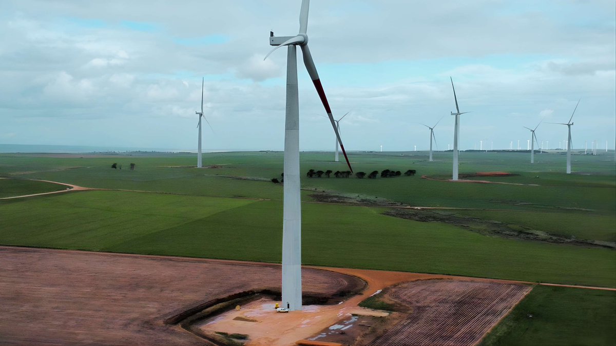 SasolSA's tweet photo. Milestone in our decarbonisation journey. Congrats to Enel Green Power SA &amp; Air Liquide SA on the 330 MW Impofu Wind Cluster now online. 500+ MW live, 700 MW underway as we move towards 2 GW by 2030. 
Read more:https://t.co/XhNL7Emh1x 
#Sasol75 #RenewableEnergy #EnergyTransition https://t.co/W2bShBYn6X