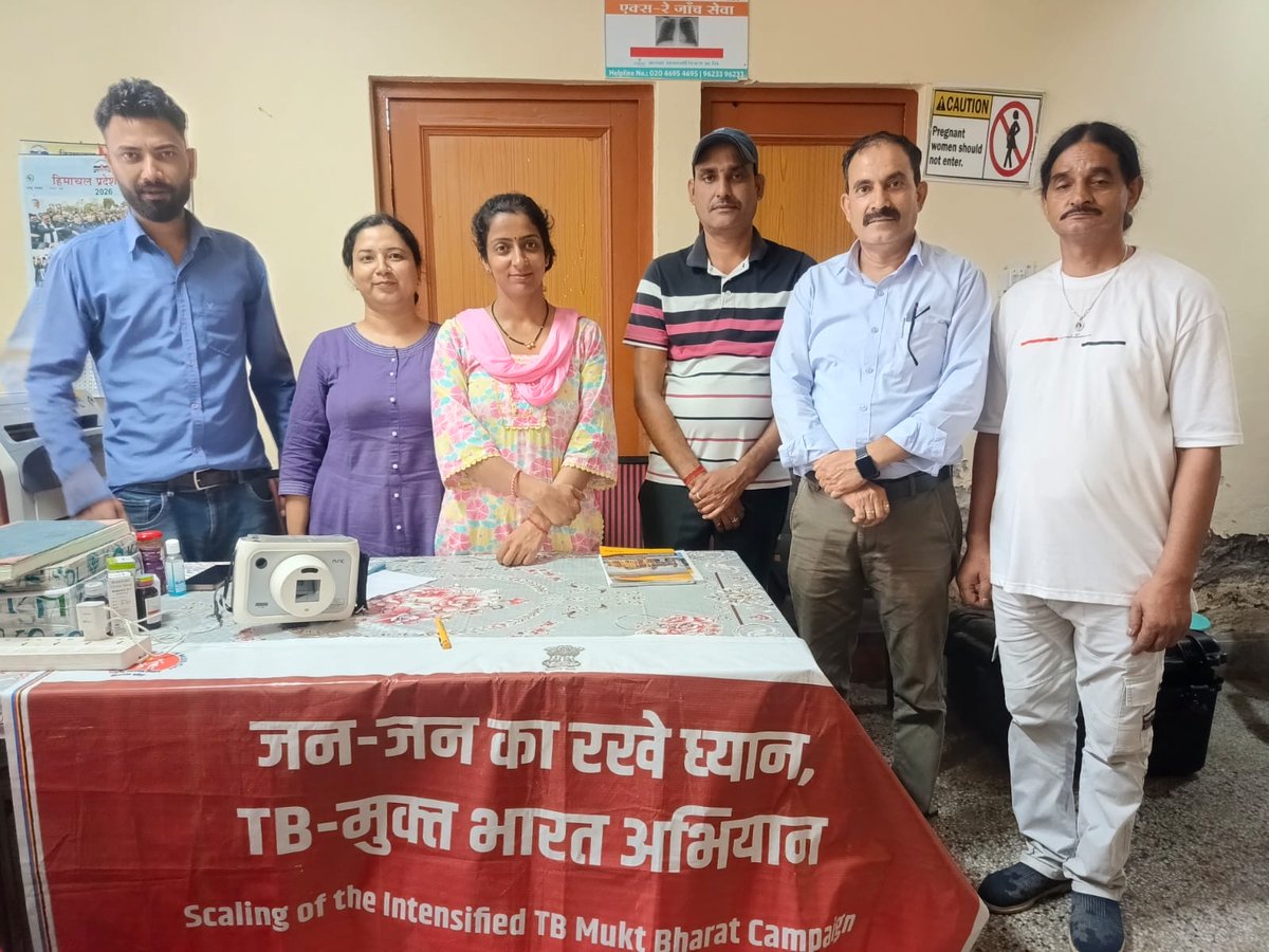 dtohpmnd's tweet photo. Ayushman Arogya Shivir held at CH Dharampur, Health Block Sandhole Distt Mandi HP on dated 30-06-2026. Total number of X-Ray done 35. 
#TBMuktBharat 
#TBMuktHimachal https://t.co/g8hZ2ATDQ4