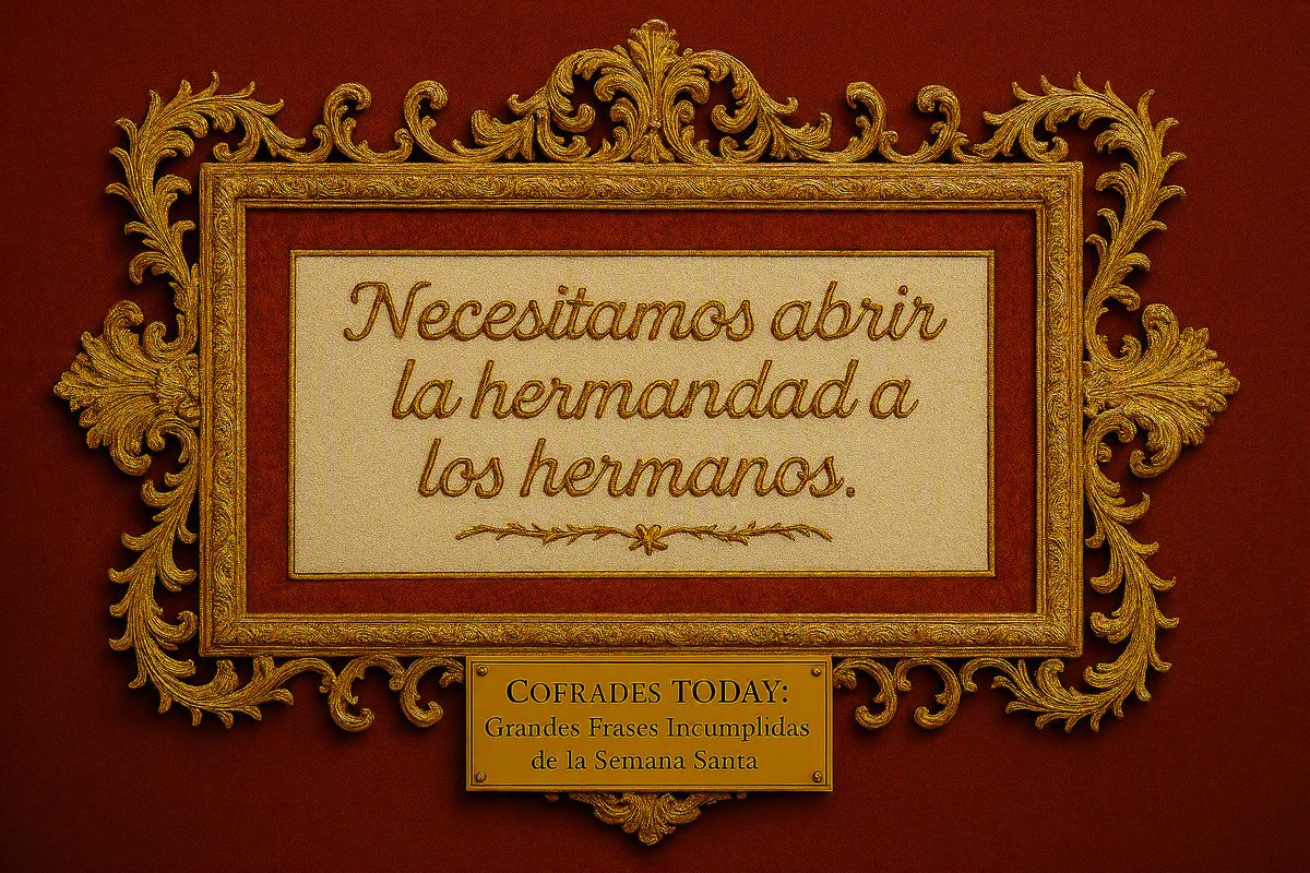 Cofradestoday's tweet photo. FRASES INCUMPLIDAS DE SEMANA SANTA Fascículo 5 📝:
#cofradiasmlg https://t.co/PNIh3WRkeE