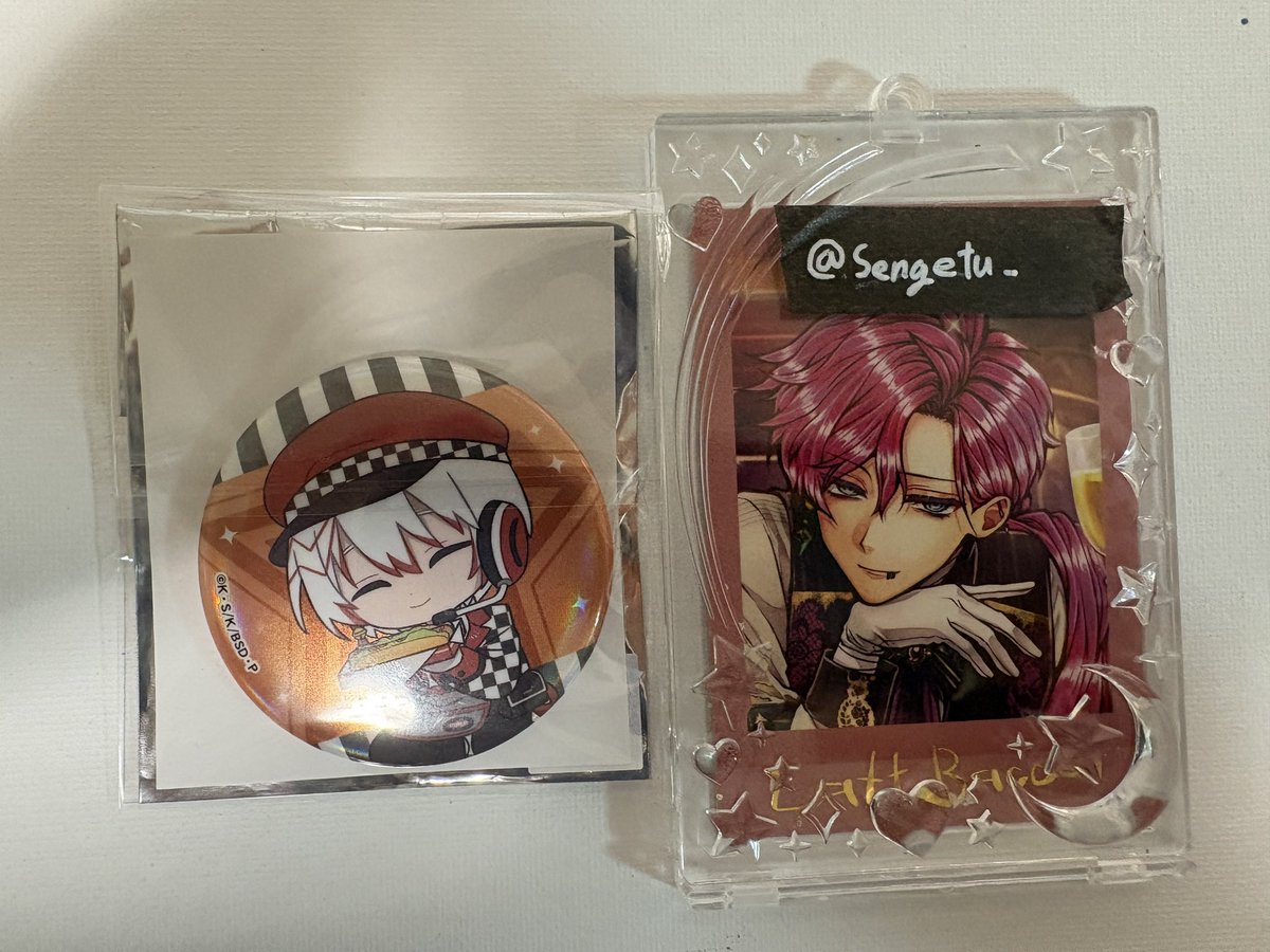 Sengetu_'s tweet photo. 文スト 文豪ストレイドッグス ぱすてるぽっぷ 交換

譲 
缶バじょうの

求
同じシリーズの同異種
なかじま、きょうか、だざい、
ちゅうや、あくたがわ

郵送のみ
検索からでもお気軽にお声掛けください
迷子にならないようにしたいです https://t.co/mcsbPvK5K7