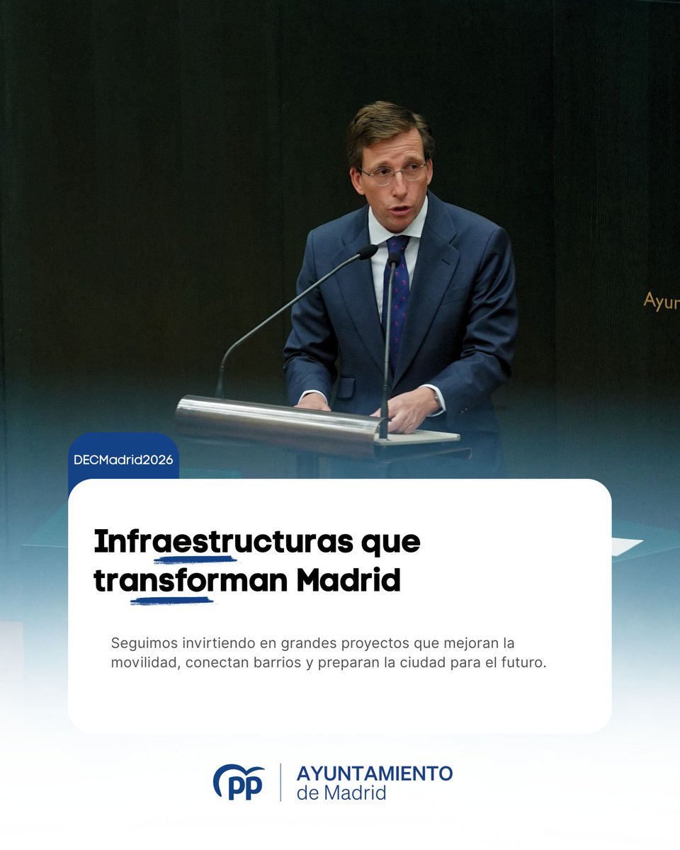 ppmadrid's tweet photo. ✅ @AlmeidaPP_ cumple.

✅ Madrid funciona.

#DECMadrid2026 https://t.co/VySYAZnJAX