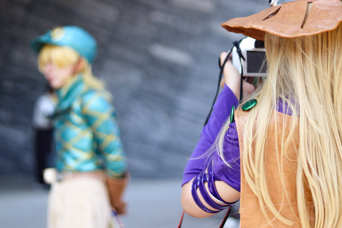 mithuya_'s tweet photo. JOJO/7部/cos/オフショ

ジャイロ : おうし座さん
(@moo_moo_cos)
ディエゴ:なっちゃるさん
(@natcharu2525)

  #アコスタところざわ #jjbacosplay https://t.co/S7bwgATgua