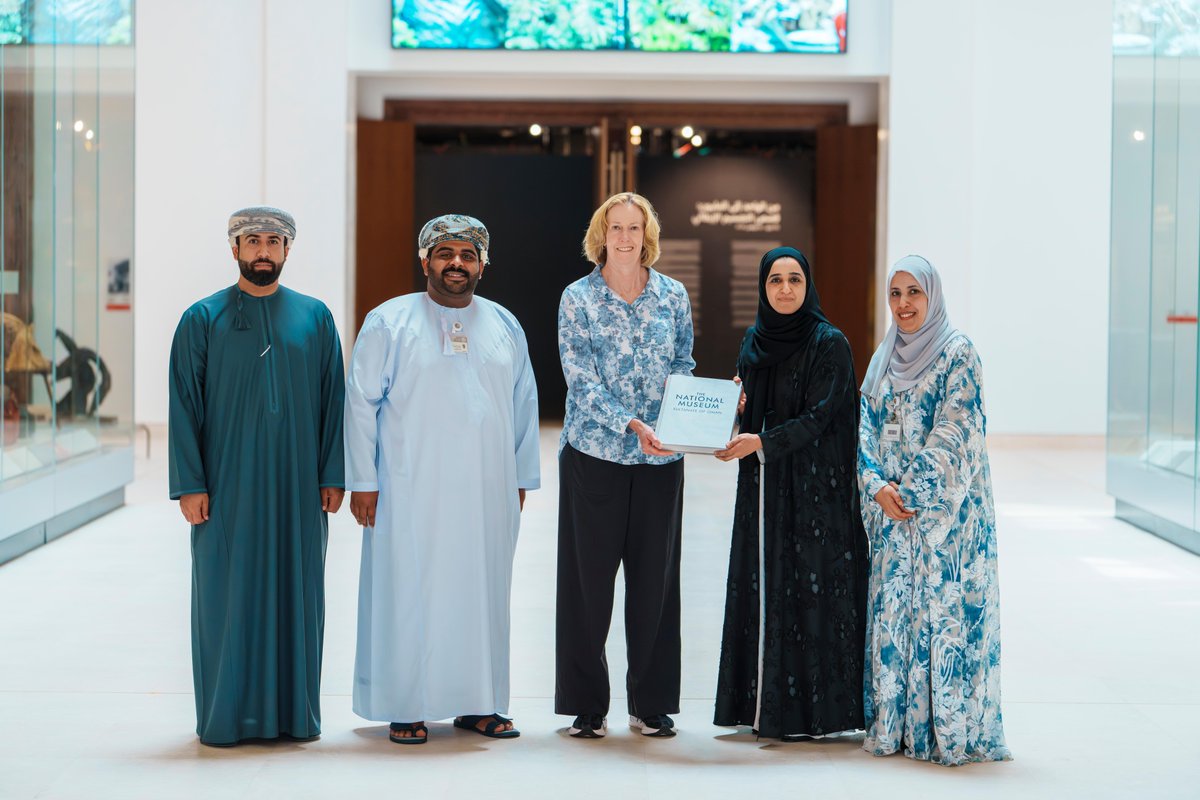 bp_MIddleEast's tweet photo. Meg O'Neill, bp CEO visited the National Museum of Oman, including the Learning Centre - one of bp Oman’s social investment programmes supporting inclusive, engaging education for all.

From interactive learning for children to workshops, research support, and opportunities for the wider community, the Centre is helping bring culture to life and inspire over 14,000 learners. 🎓✨
A great example of how education, culture, and community come together to create lasting impact.