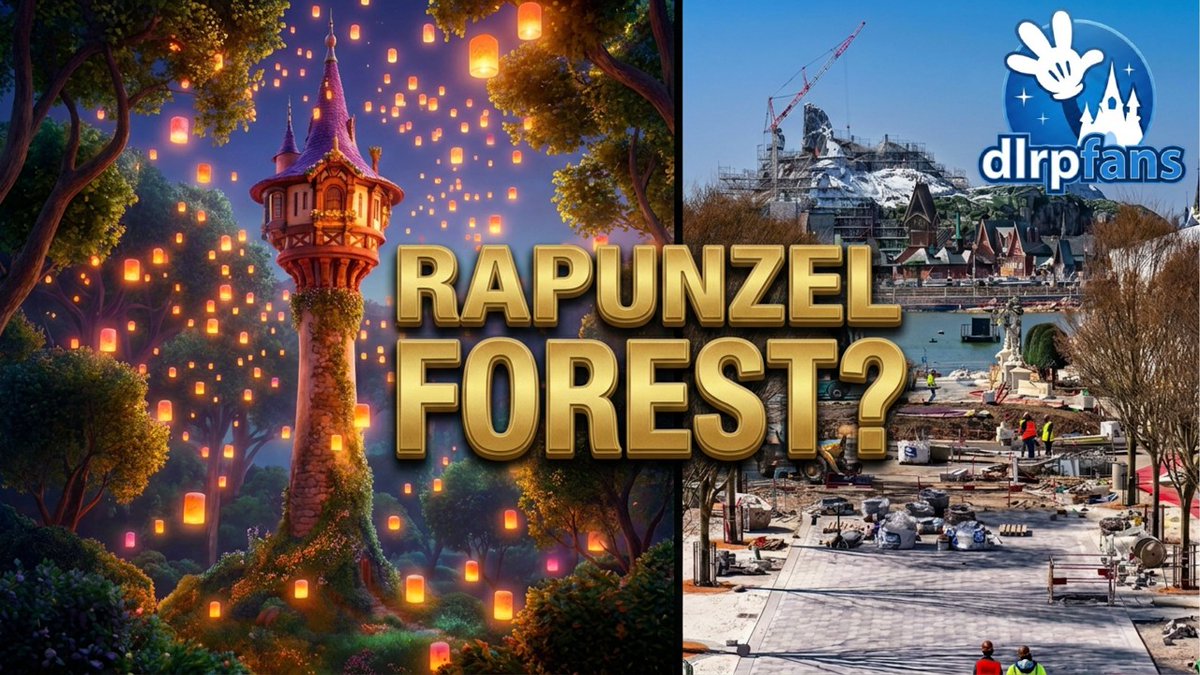 dlrpfans's tweet photo. Could Rapunzel’s Forest be coming to Disney Adventure World? We explore future expansion plans, Star Wars & Zootopia possibilities, third park rumors, and what’s next for Disneyland Paris. Watch now: https://t.co/FiQNbIYs5C
#DisneylandParis #DisneyAdventureWorld https://t.co/cBuTIhQgTP