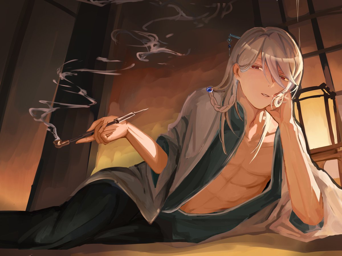saisa_06's tweet photo. 🎋  ⚠喫煙表現／服装改造
#淫魔教育FA https://t.co/KDp6Hd84Rp