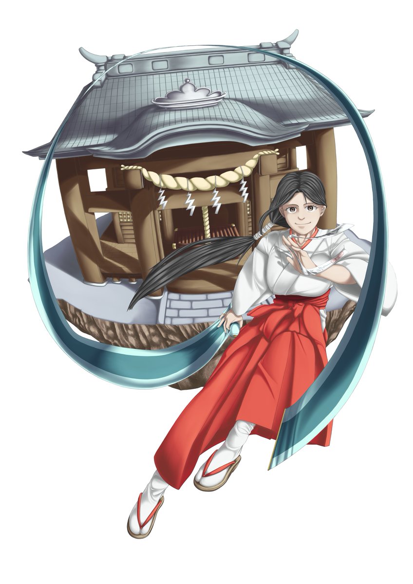 On_demina's tweet photo. 「初詣」

この前に言ったように、「初詣」というテーマでイラストをやっと完成できた。途中で用事が色々あって、進歩は難しかったんだ。それと、神社を描くこともかなり複雑で、結局適当に描くようになった。そのところは神社に失礼いたし、申し訳ないが、とにかく、描けたと思いたい。思わせるね。 https://t.co/fZa5wrYLga