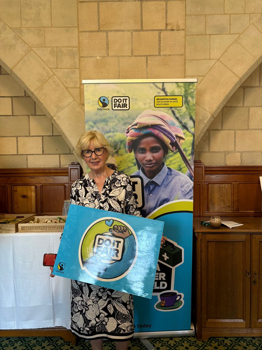 PJFerguson18's tweet photo. 🧊☕️The Fairtrade Foundation’s ‘Do It Fair’ campaign demands business that is fair to people &amp; planet.

I was pleased to attend an event this week to learn more about how we can support the campaign, including supporting the climate resilience for coffee &amp; cocoa farmers overseas. https://t.co/gYN0ya1HXU
