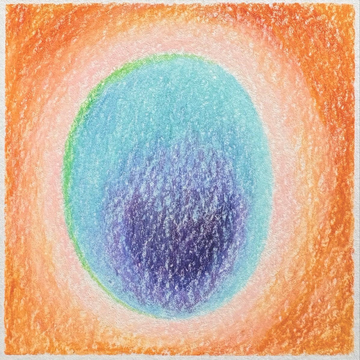 トリップドリップ 90×90mm #抽象画 #イラスト #絵 #abstractart