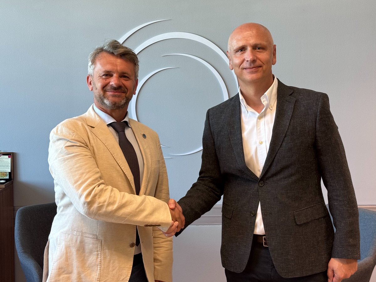 raiseeorg's tweet photo. 🤝 Today, Director of RAI @albert_hani met with Amer Kapetanović, Secretary General of @rccint , to exchange updates on the ongoing activities of both organisations and discuss shared priorities for the period ahead.

Both sides reaffirmed their commitment to continued cooperation in promoting #integrity, good governance, and regional dialogue across South-East Europe.

#RAI #RCC #RegionalCooperation