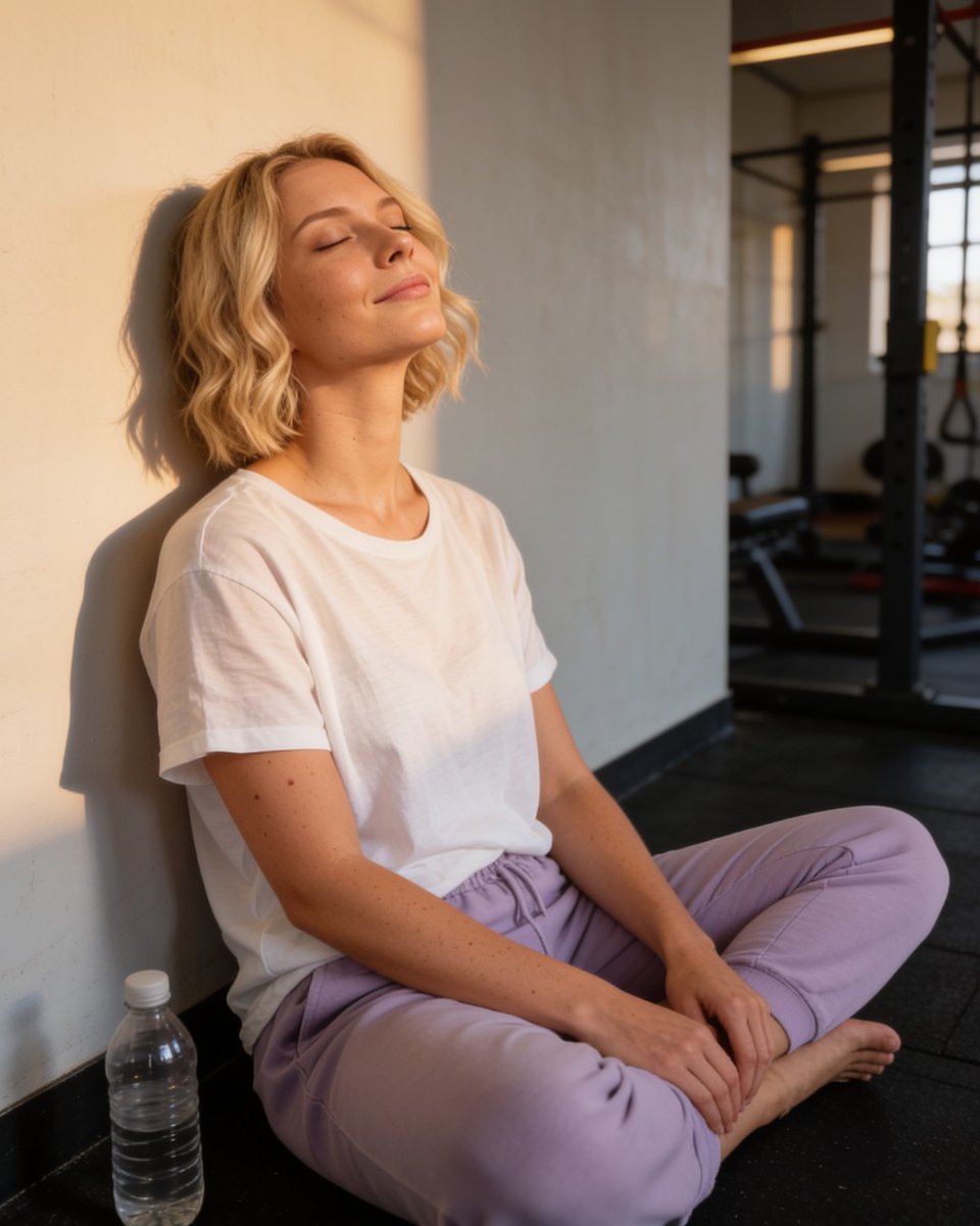 GeorgiePointer's tweet photo. That quiet moment after a workout when your body’s buzzing but your mind’s finally catching up - that’s the real flex. Rest isn’t lazy, it’s part of the hustle. How do you reward yourself when you’ve crushed it? #endocrush https://t.co/P7ubmXYfWE