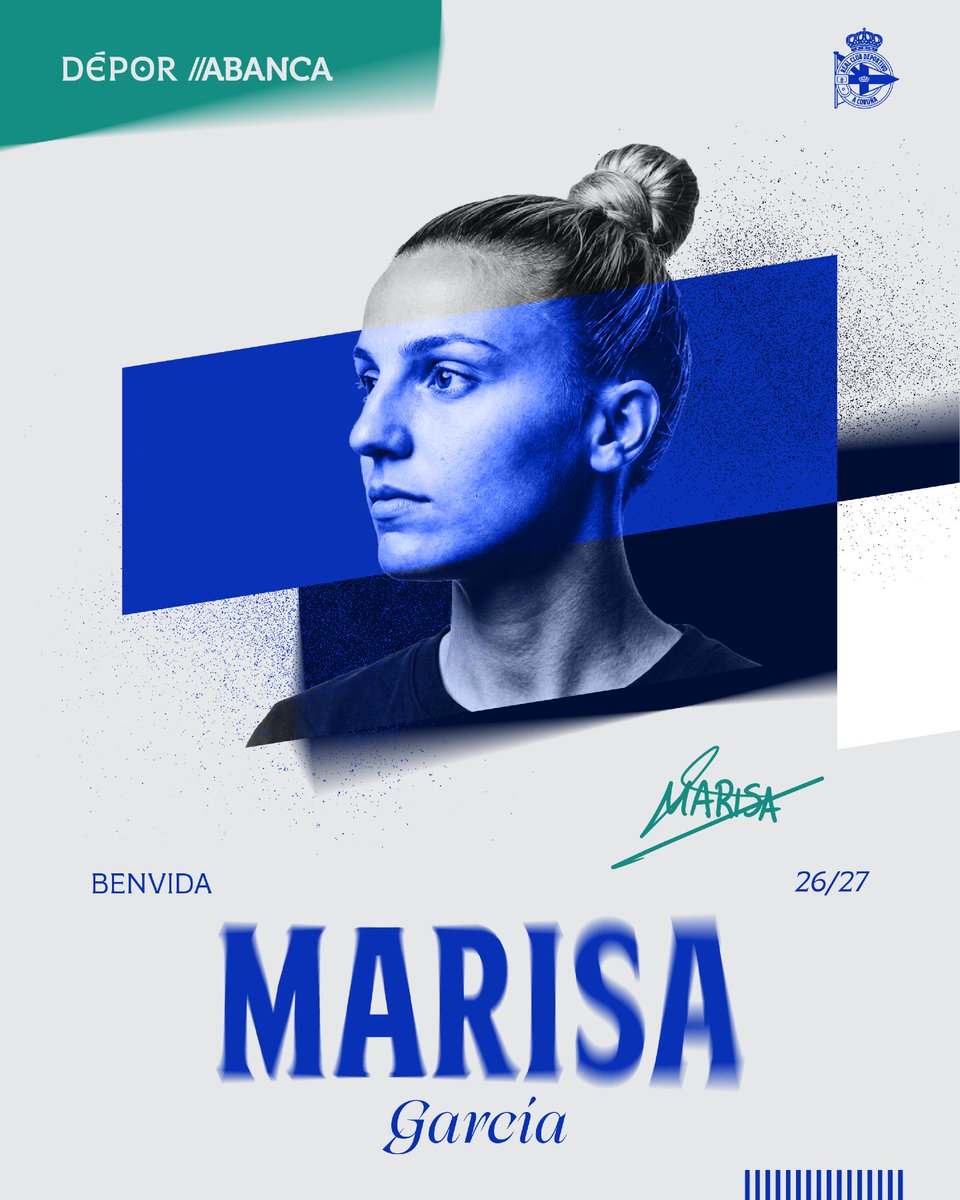 RCDeportivoFem's tweet photo. ✍️ Marisa García seguirá medrando no Dépor ABANCA ata 2028 https://t.co/StcvUAUMz2
