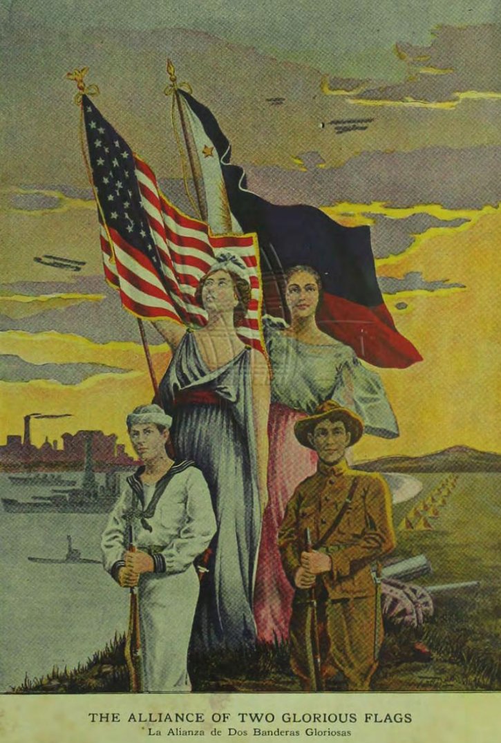 kirkey_eee's tweet photo. reminds me of how the Philippines is personified in illustrations, advertisements, and political cartoons from the American colonial era as the "Inang Bayan" https://t.co/AKrzhGIiJm