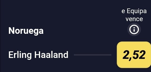 HulkACC1's tweet photo. @BetclicPortugal Haaland marca e Noruega vence + hulkacc https://t.co/MBEkCwU76z
