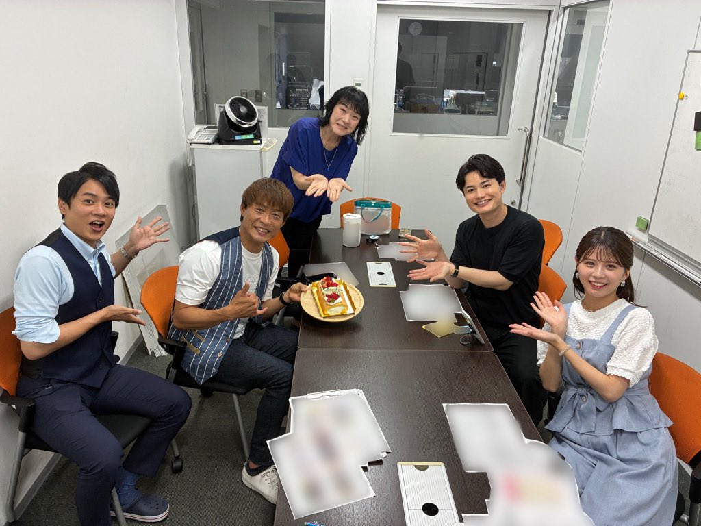 7月1日は桧山進次郎さん57歳の誕生日！🍰🎁 出演日に月曜メンバーで