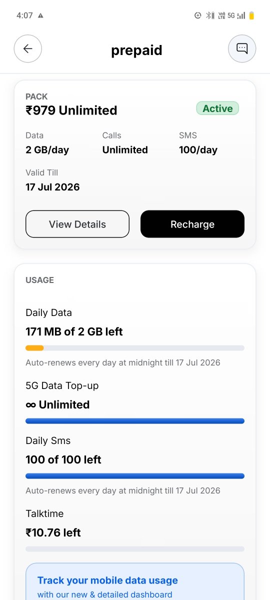 SWARNENDU88CH's tweet photo. I am on the ₹979 Unlimited 5G plan, but Unlimited 5G is not working. After my daily 2GB is exhausted, the internet stops. Please fix this issue.
#Airtel #5G #CustomerSupport https://t.co/DmUbxGlD7n