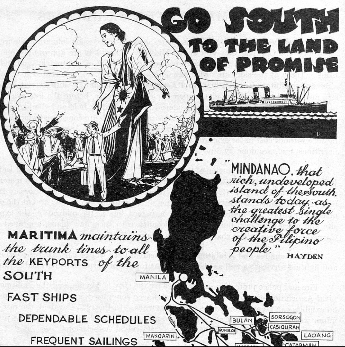 kirkey_eee's tweet photo. reminds me of how the Philippines is personified in illustrations, advertisements, and political cartoons from the American colonial era as the "Inang Bayan" https://t.co/AKrzhGIiJm