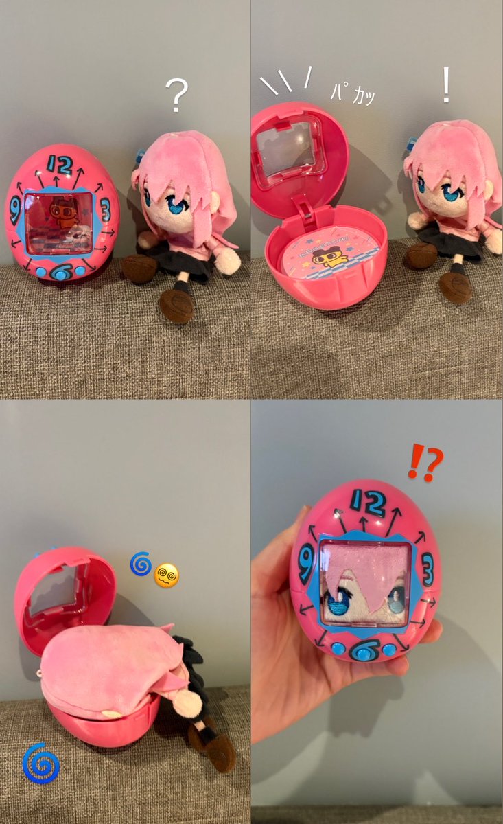 mm51791's tweet photo. 🥚になったぼっちちゃん（？） https://t.co/dHXtfF6Kvh