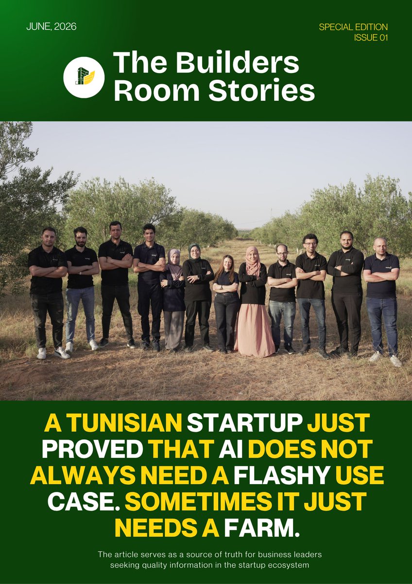 TheBuildersRoom's tweet photo. @216Capital  has made a six-figure investment in @RoboCare_ , a precision agriculture startup founded in Sfax in 2020 by Dr. Imen Hbiri, to support its next growth phase and expansion into Africa and the Middle East.

What RoboCare has built is genuinely impressive. Using spectral technology and AI, the platform delivers early-stage plant disease detection, well before symptoms are visible to the human eye, combined with satellite imagery, drone data, IoT sensors, weather data, and on-the-ground agronomic expertise. The result is a digital monitoring system that prevents late-stage disease detection, slows disease spread, and helps farmers manage stress factors with precision.

The numbers are not small. Field results include up to 35% water savings, up to 25% reduction in agricultural inputs, and up to 20% yield increases. In a region facing real climate pressure and rising production costs, those are not marginal gains.

What sets RoboCare apart is that it does not try to build a generalist agricultural model and stretch it across every market. The platform is built around region-specific data for North Africa and the Middle East, with particular focus on olive trees, cereals, and processing tomatoes, the crops that actually matter to farmers in this region. RoboCare already monitors several thousand hectares under intelligent surveillance and has generated thousands of agronomic alerts for operators on the ground.

The new funding will go toward three things: expanding commercially into new African and Middle Eastern markets, growing the sales team to accelerate adoption among major agribusiness players, and continuing to refine the AI models for new agricultural contexts.

"For 216 Capital, this investment fully aligns with its strategy of supporting high-potential tech startups capable of delivering concrete answers to the continent's major economic, social, and environmental challenges," said Hassen Arfaoui, Principal at 216 Capital.

Agriculture is still the backbone of food security and economic growth across much of Africa and the MENA region. RoboCare is positioning itself to be one of the companies that actually modernises it, not by chasing hype, but by building tools that are specific, regional, and rooted in real field data.