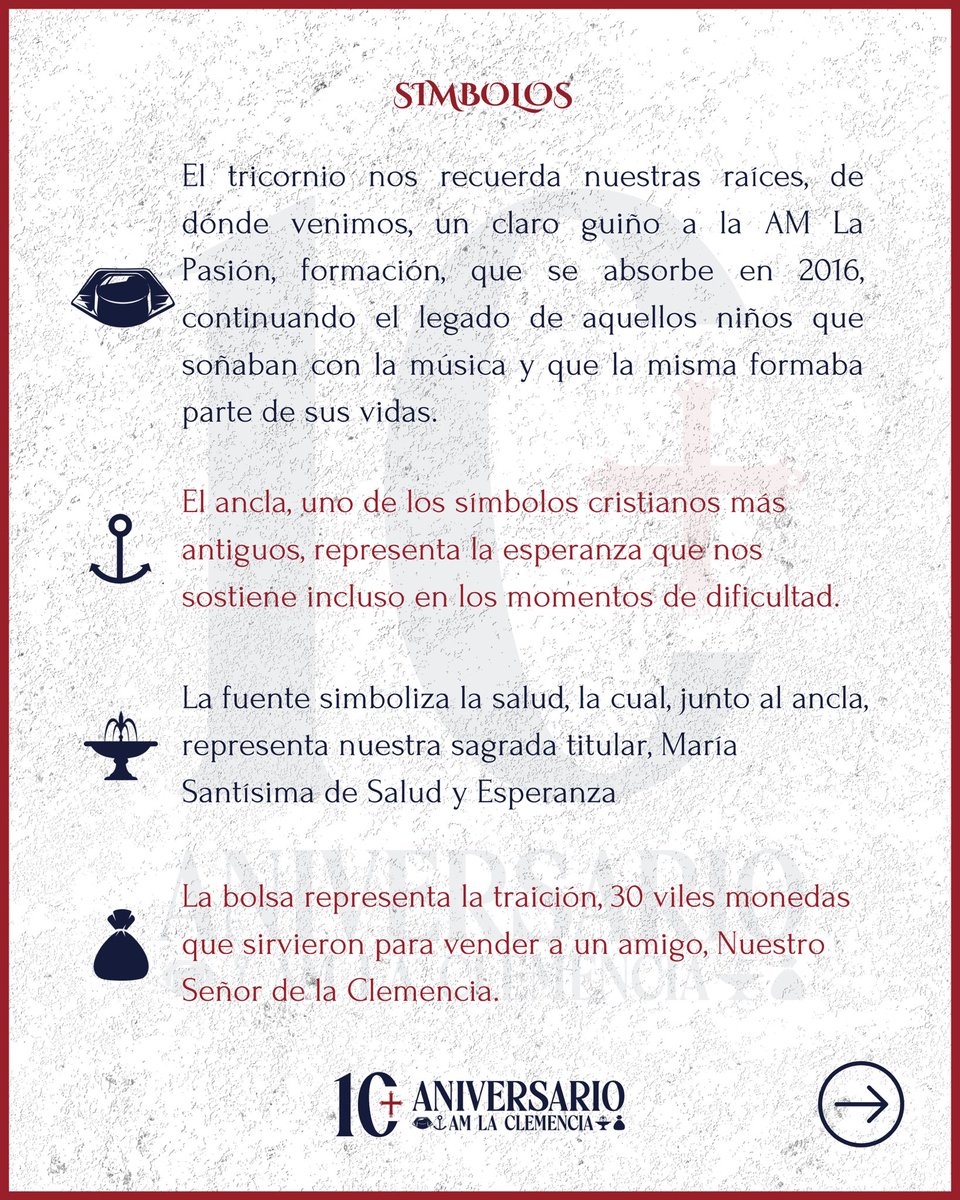 amlaclemencia's tweet photo. 🔵 𝐋𝐎𝐆𝐎 𝐗 𝐀𝐍𝐈𝐕𝐄𝐑𝐒𝐀𝐑𝐈𝐎

"𝘜𝘯 𝘢𝘯𝘪𝘷𝘦𝘳𝘴𝘢𝘳𝘪𝘰, 𝘦𝘴 𝘭𝘢 𝘰𝘱𝘰𝘳𝘵𝘶𝘯𝘪𝘥𝘢𝘥 𝘥𝘦 𝘮𝘪𝘳𝘢𝘳 𝘦𝘭 𝘤𝘢𝘮𝘪𝘯𝘰 𝘳𝘦𝘤𝘰𝘳𝘳𝘪𝘥𝘰, 𝘥𝘢𝘳 𝘨𝘳𝘢𝘤𝘪𝘢𝘴 𝘱𝘰𝘳 𝘭𝘰 𝘷𝘪𝘷𝘪𝘥𝘰 𝘺 𝘳𝘦𝘯𝘰𝘷𝘢𝘳 𝘦𝘭 𝘤𝘰𝘮𝘱𝘳𝘰𝘮𝘪𝘴𝘰 𝘤𝘰𝘯 𝘦𝘭 𝘧𝘶𝘵𝘶𝘳𝘰" https://t.co/o8sqACCgrN