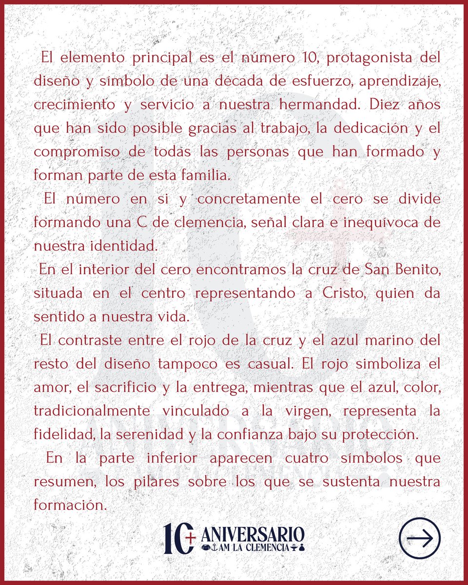 amlaclemencia's tweet photo. 🔵 𝐋𝐎𝐆𝐎 𝐗 𝐀𝐍𝐈𝐕𝐄𝐑𝐒𝐀𝐑𝐈𝐎

"𝘜𝘯 𝘢𝘯𝘪𝘷𝘦𝘳𝘴𝘢𝘳𝘪𝘰, 𝘦𝘴 𝘭𝘢 𝘰𝘱𝘰𝘳𝘵𝘶𝘯𝘪𝘥𝘢𝘥 𝘥𝘦 𝘮𝘪𝘳𝘢𝘳 𝘦𝘭 𝘤𝘢𝘮𝘪𝘯𝘰 𝘳𝘦𝘤𝘰𝘳𝘳𝘪𝘥𝘰, 𝘥𝘢𝘳 𝘨𝘳𝘢𝘤𝘪𝘢𝘴 𝘱𝘰𝘳 𝘭𝘰 𝘷𝘪𝘷𝘪𝘥𝘰 𝘺 𝘳𝘦𝘯𝘰𝘷𝘢𝘳 𝘦𝘭 𝘤𝘰𝘮𝘱𝘳𝘰𝘮𝘪𝘴𝘰 𝘤𝘰𝘯 𝘦𝘭 𝘧𝘶𝘵𝘶𝘳𝘰" https://t.co/o8sqACCgrN