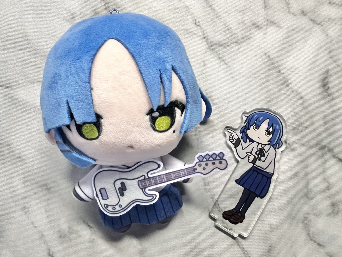 リョウちゃんお迎えしました！ ちょうど良いサイズ感で、ぬい活にも