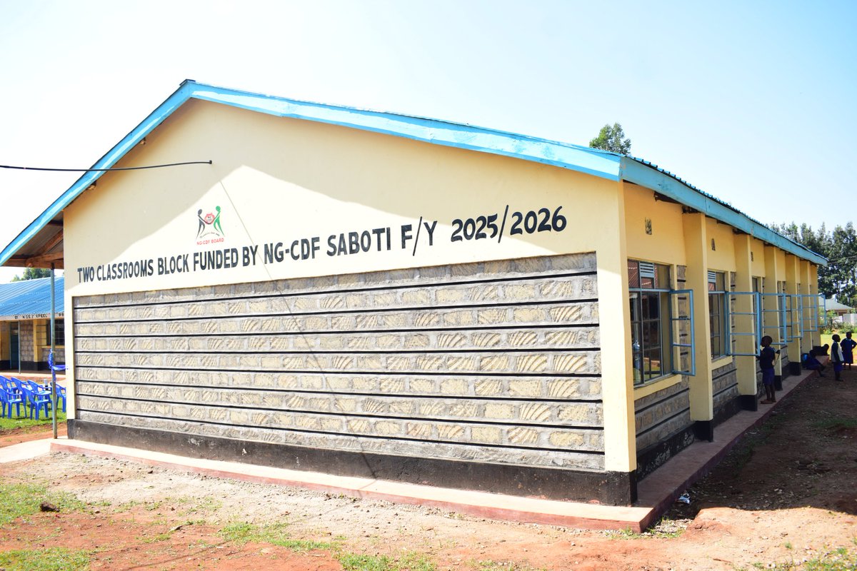 dankorir001's tweet photo. 2 new classrooms for Lungai Primary, Kinyoro Ward commissioned today by Hon. Caleb Amisi. Kijana Power has touched every school in Saboti Constituency.

#CalebAmisiDelivers https://t.co/2aQOYmXNlL