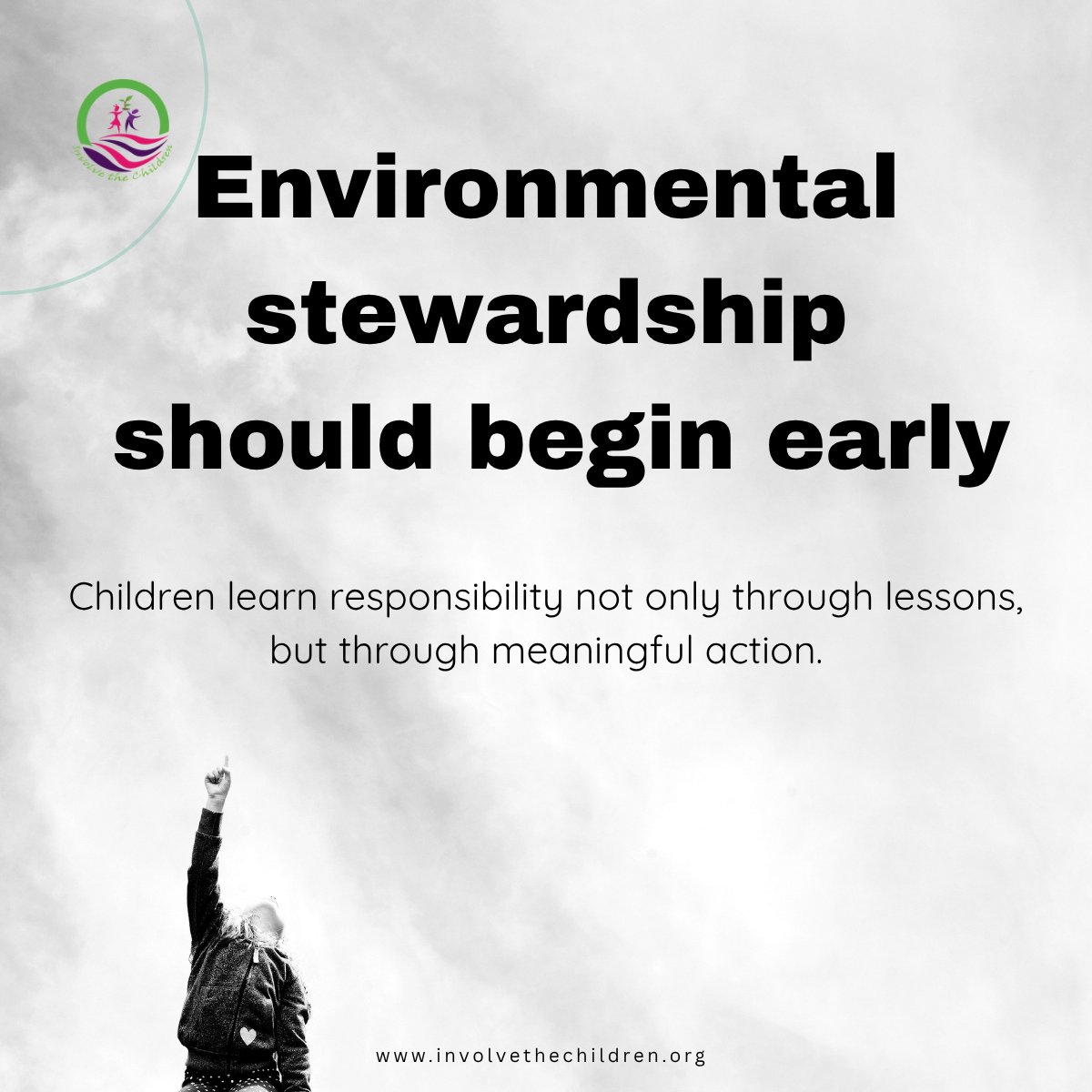 InvolveChildren's tweet photo. Every child will inherit a climate-changed world. 

Will they also inherit the tools to care for it? 
Stewardship starts in childhood. 🌱 

#ClimateEducation https://t.co/SxfEHH8gFm