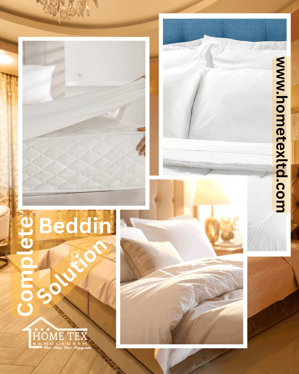 Hometexltd's tweet photo. 🛏️✨ Home Tex Bangladesh — Complete Bedding Solution
আপনার ঘরের আরাম ও সৌন্দর্যের জন্য দরকার একসাথে সবকিছু।
🛏️ আমাদের সংগ্রহে রয়েছে
Bedding (#BedSheet, #Comforter, #ACQuilt, #Pillow & #Mattress)
👉 অর্ডার: https://t.co/PZFGLaWe3R
#HomeTexBangladesh #CompleteBeddingSolution https://t.co/caTwJuGCSK