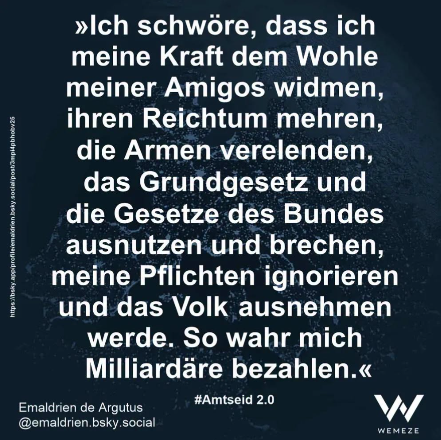 Der_Schalk_666's tweet photo. Das Unionsmotto! 🤡 https://t.co/Bx8otANY8I