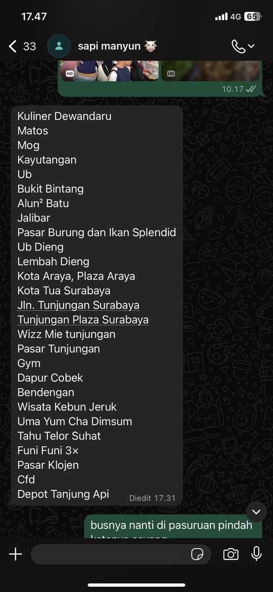 PerTama_son's tweet photo. 5 hari menamatkan kota malang katanya, seneng banget bisa ngabisin waktu bareng dan bener2 ga berasa saking serunya, makasih ya sayangku 🫣
nanti kita trip lagi ✨🫶 https://t.co/ZseUuZXheE
