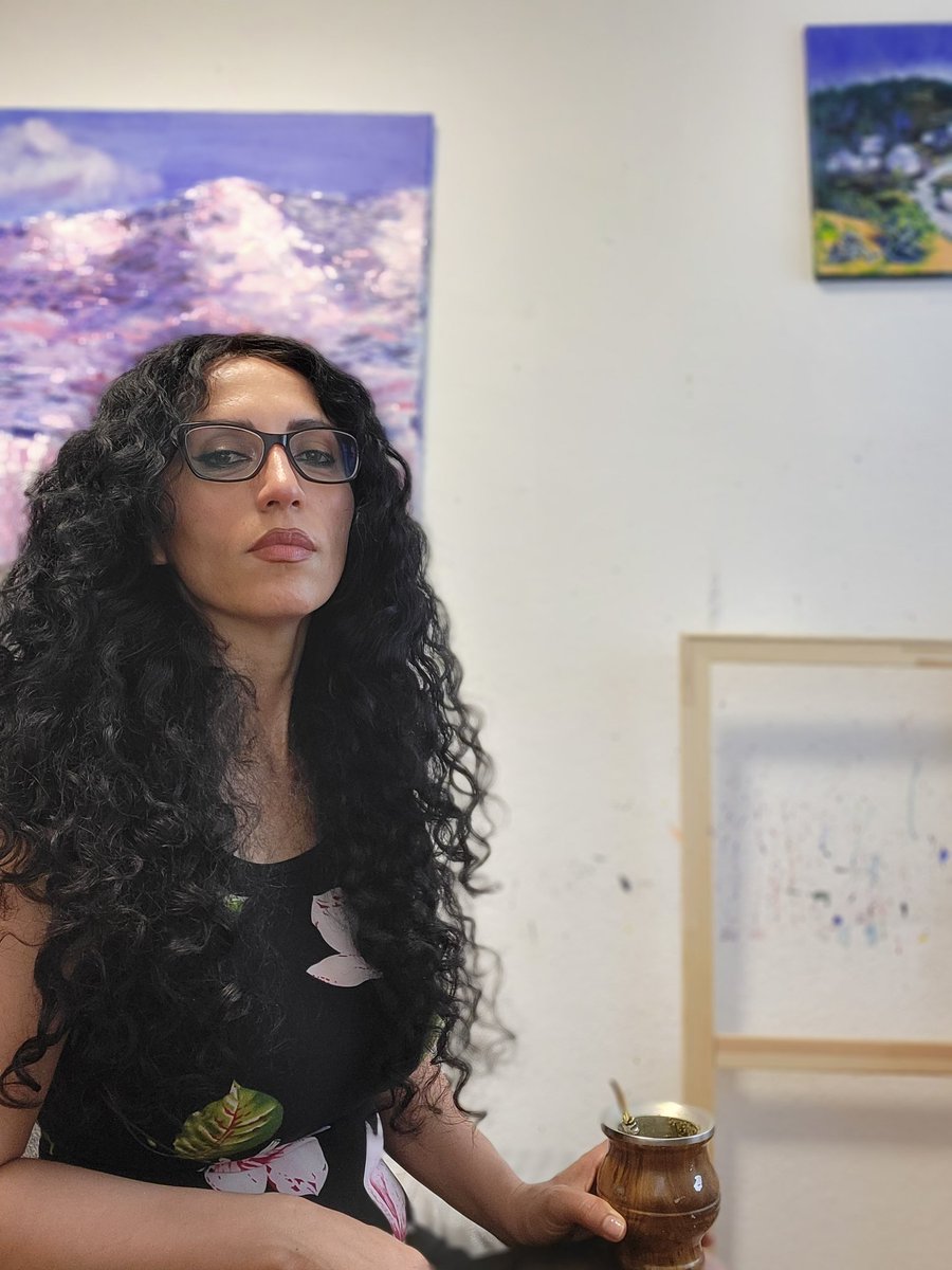 darina979's tweet photo. 2026 #Germany #artist #artists #Paint #painting #painters #woman #kunstlerin #berlin #nature #hair #coastline #Alawite #Alouite #mountains #darinahmad https://t.co/gtTDXi0qpC