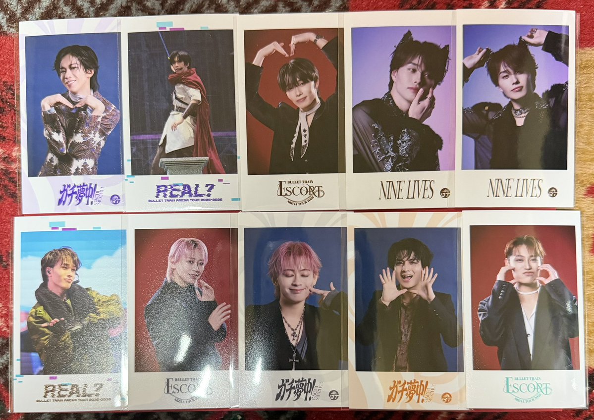 yknktrtr's tweet photo. 超特急 ESCORT ガチ夢中 REAL? ミニフォト 交換

【譲】1枚目(リョウガ、アロハ、ハル、シューヤ、マサヒロ)
【求】2枚目以降の❤️‍🔥＞💙

郵送希望、❤️‍🔥とまとめて交換が優先の為返信にお時間頂く場合がございます。
お心当たりのある方はお気軽にお声掛けください。 https://t.co/1iuI904KfR