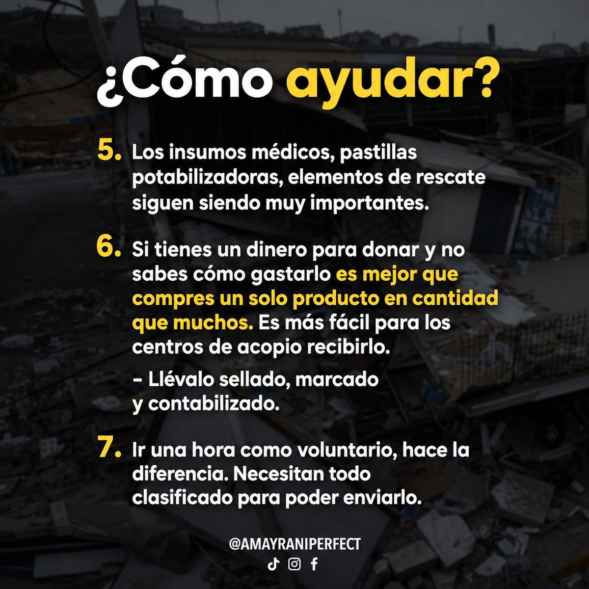 AmayraniPerfect's tweet photo. No dejemos de orar por #Venezuela
Y si tienes las posibilidades y quieres ayudar haz tu donación https://t.co/uKG8J2zyHt https://t.co/pYuHsDnY5q