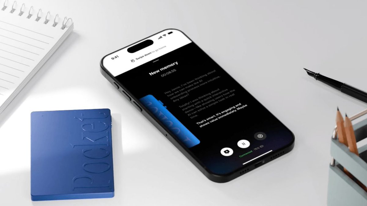 Yapay Zeka Destekli Not Alma Cihazı Pocket'a 11 Milyon Dolarlık Yatırım