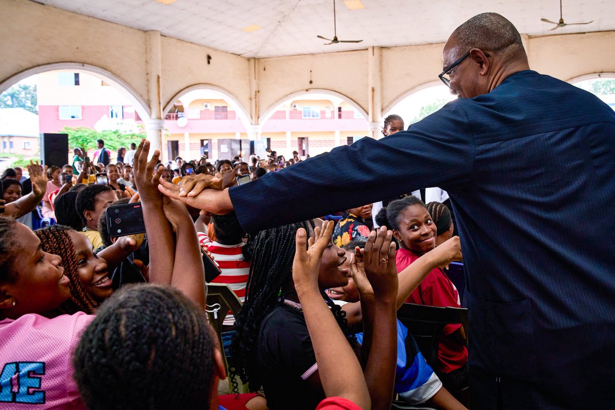 NigeriaNDCHQ's tweet photo. We have successfully uploaded the name of our Presidential Candidate, His Excellency, Mr. Peter Obi, CON to the INEC Portal. 

Keep the faith, We are in this together. ✌🏻✅ https://t.co/Rbezml4PMJ