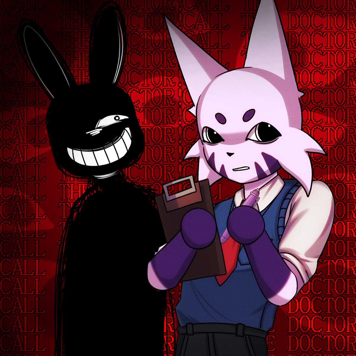 AstridDoesArts's tweet photo. Can we guys mad head Secretary canon 

#animalhospital #roblox https://t.co/S9gcU9AniQ