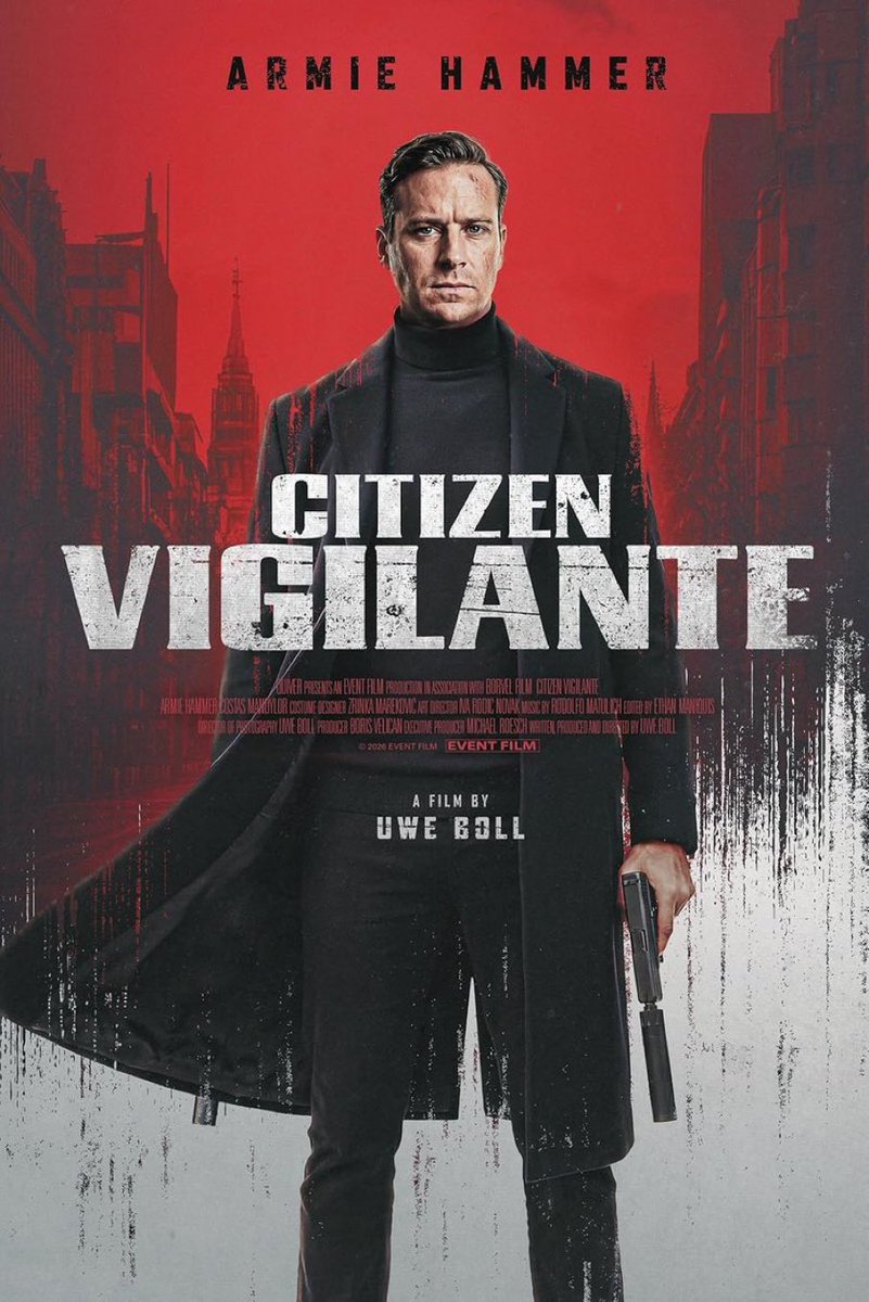WarlordDilley's tweet photo. A few thoughts on "Citizen Vigilante"

- When culture begins fantasizing about political outcomes in the way this film does, it's a MASSIVE red flag that society is sick of the tyranny (think powder keg).

- Script is simple, easy to follow and truly reflects the experience many are suffering through.

- Well acted, well directed, obvious small budget, but well executed.

- It might be the first of it's kind, but will not be the last if things don't start turning around fast.

- Unapologetically honest and gritty. 
- Uncomfortably satisfying given the premise and extreme violence.

Conclusion:

The people responsible for implementing the destabilization of western culture should be terrified of what this film and it's success is signaling... you're running out of time to course correct before people reach their breaking point.

8/10 would watch again.