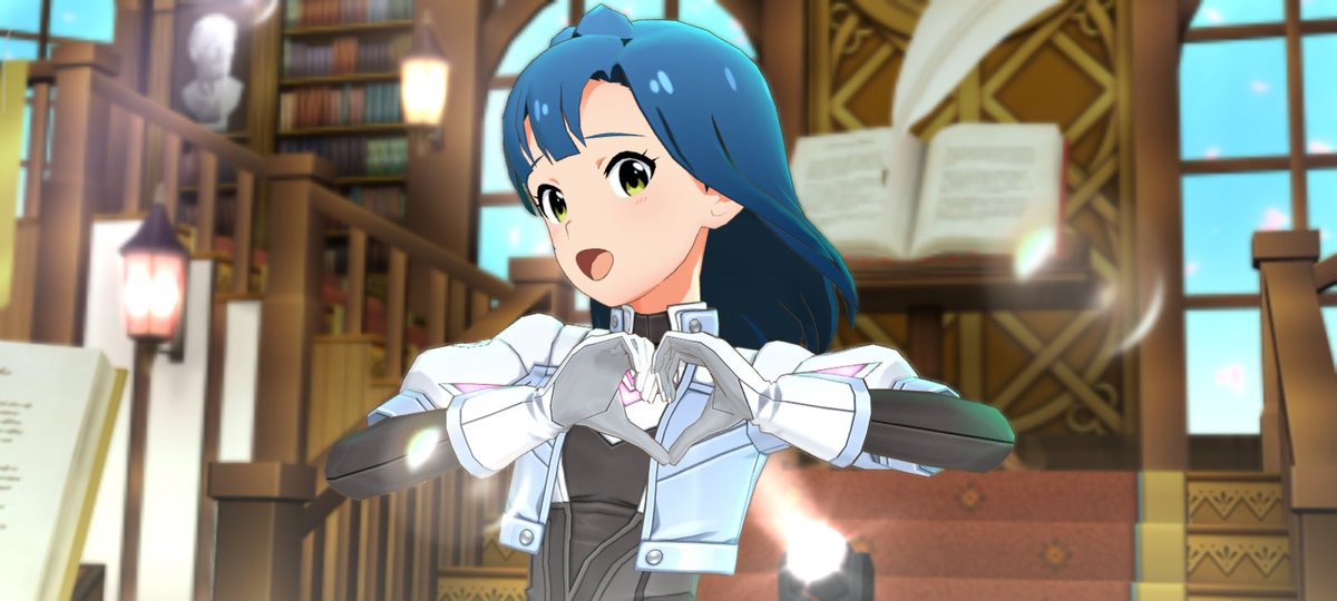 お迎え！ #ミリシタスクショ夜の1枚 #七尾百合子
