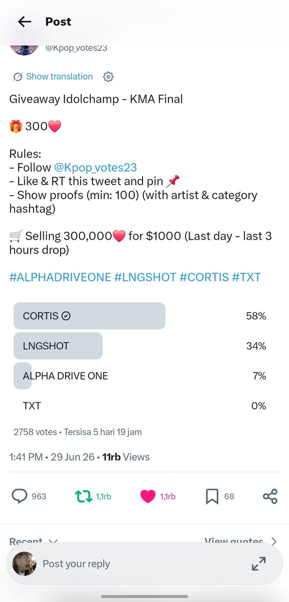 andtonym's tweet photo. @Kpop_votes23 #CORTIS https://t.co/nyJRgEwnwm