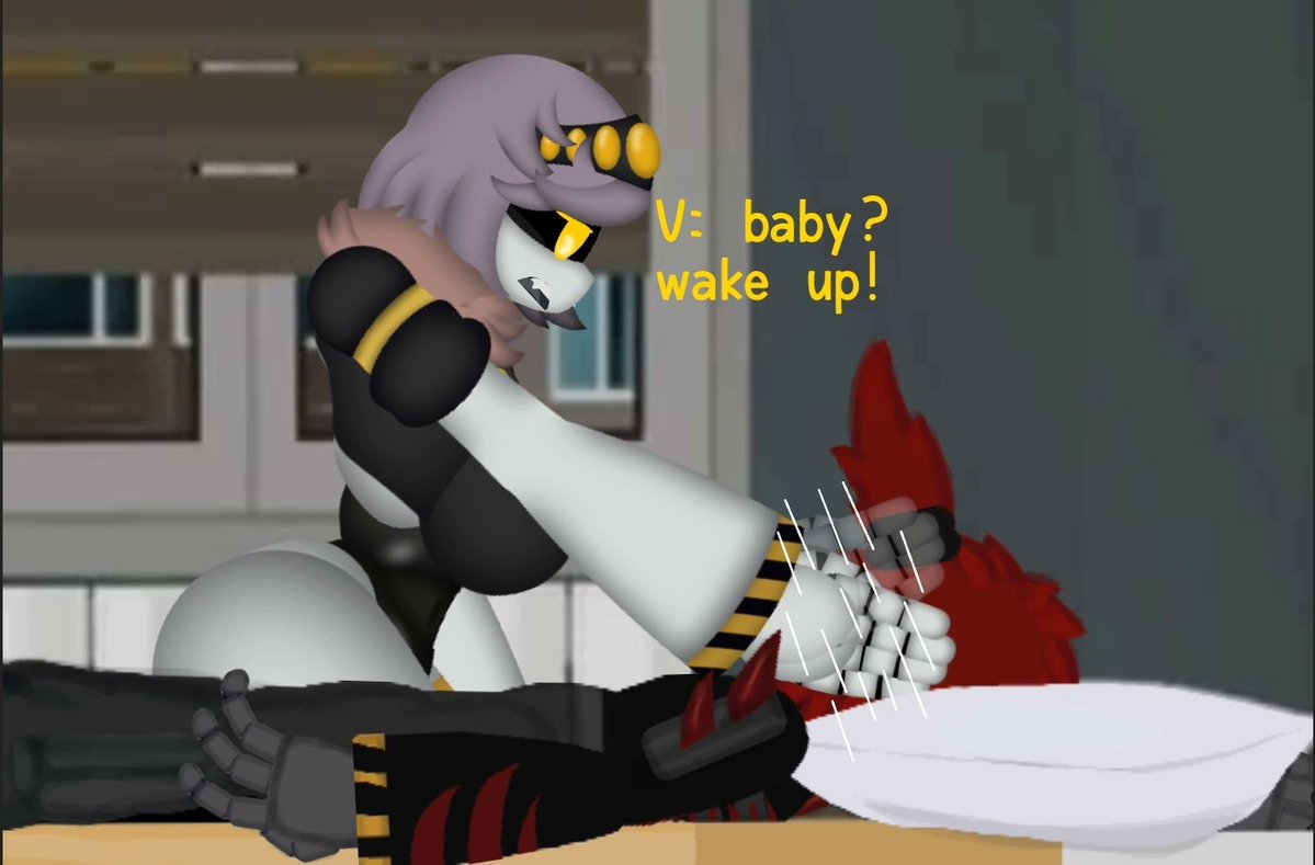 Dinolava_1965's tweet photo. #murderdrones #murderdronesoc #oc #ocxcanon #SerialDesignationV
They had a long night together https://t.co/zYv58LcH6m