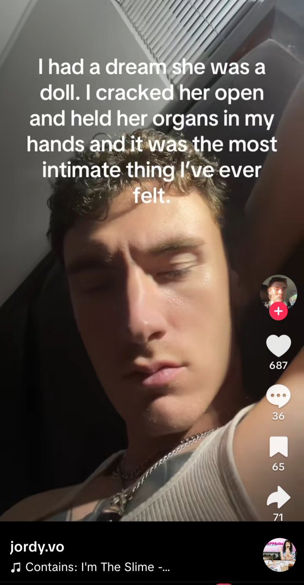 undead_mel's tweet photo. Cringest thing ive come across on tiktok https://t.co/0nUiRdJIk0