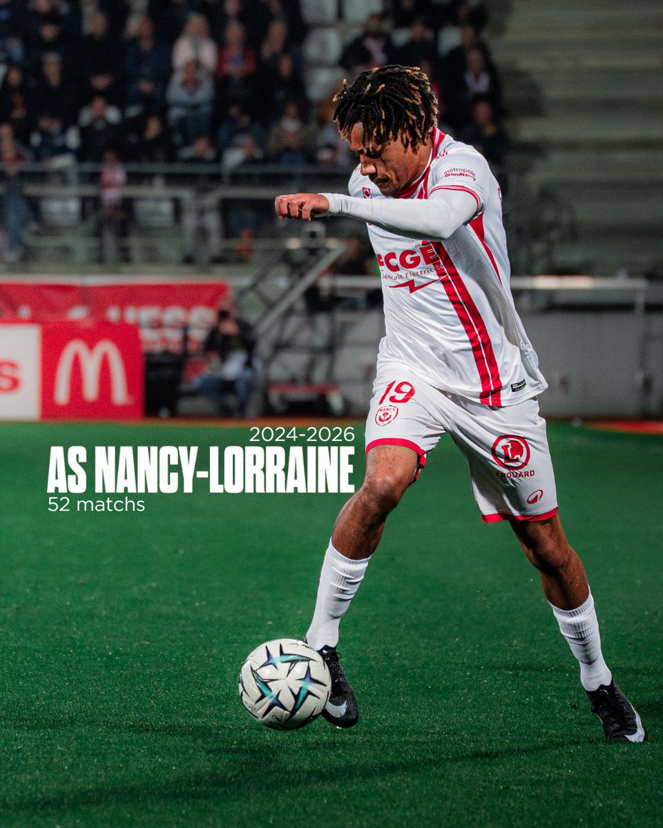 asnlofficiel's tweet photo. En fin de contrat ce mardi 30 juin, Martin Expérience arrive au terme de son aventure avec l’AS Nancy-Lorraine.

Arrivé en mai 2024, Martin a contribué à la montée en Ligue 2 puis au maintien du club la saison dernière. L’ASNL lui souhaite le meilleur pour la suite de sa carrière ❤️🤍

Merci pour tout, Martin 👋

#ASNL #Histoire #Ensemble