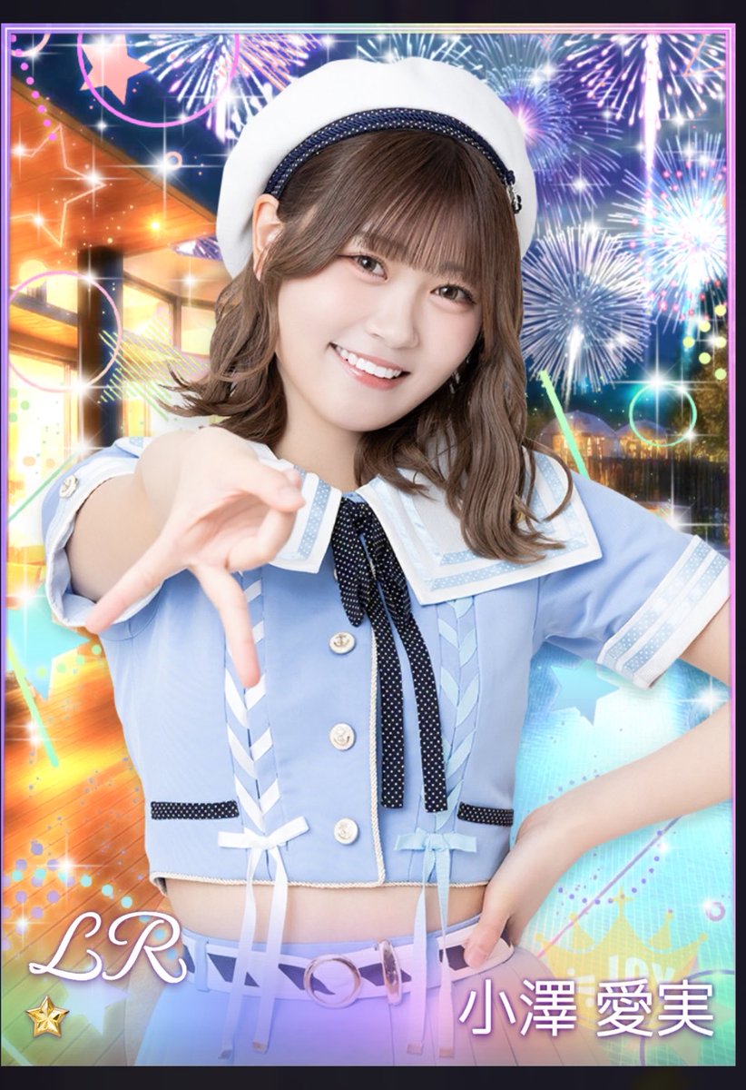 a______san367's tweet photo. 月満ちかわいい♡
夏やぁ〜〜〜！！🎇

 #イコノイジョイパズル  #小澤愛実 https://t.co/NlL2SaUgnJ