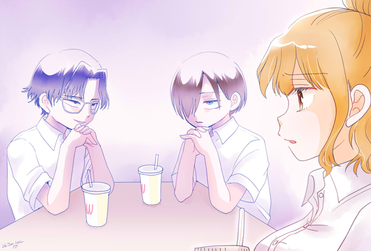 僕が描いた絵 今月描いた絵を晒そう ＃僕ヤバ …気づいたら月末…🙄