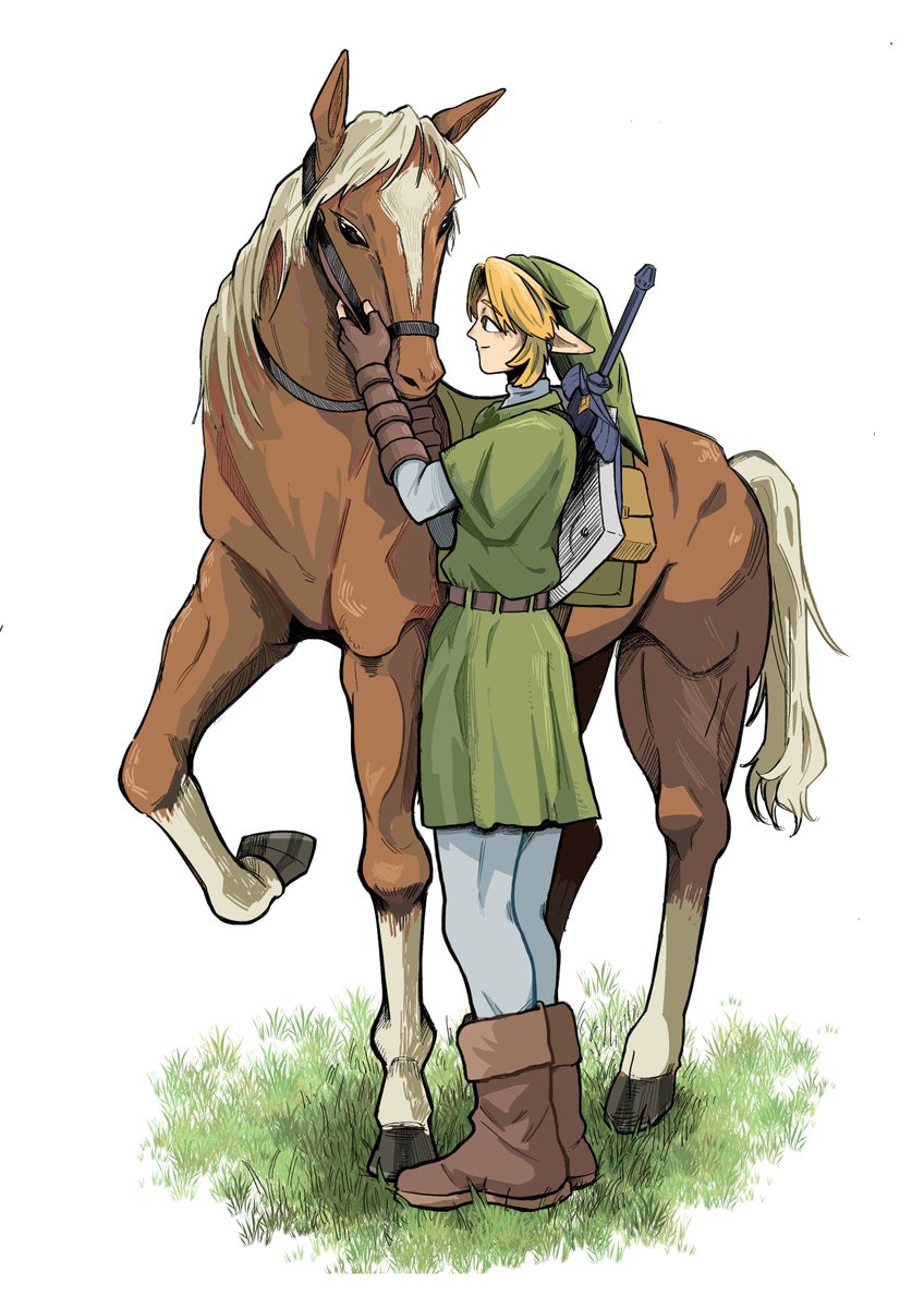 BaroBaronia's tweet photo. Link n Epona
#Link #Epona #Ocarinaoftime #Vgen https://t.co/RmiQjsdgZE