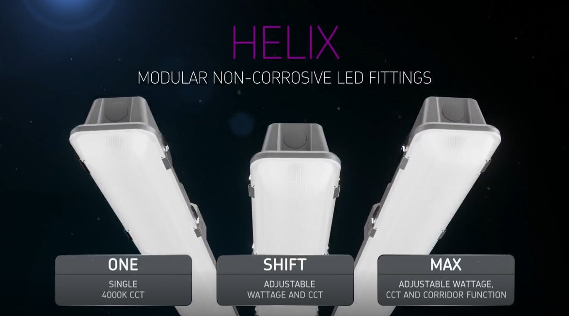 KnightsbridgeML's tweet photo. Which HELIX fits your project?
🟣 One: Fixed-output performance
🟣 Shift: Adjustable wattage & CCT
🟣 Max: Integrated corridor sensor
Discover the full HELIX range: https://t.co/so740MGALA
#commerciallighting #HELIX #noncorrossive https://t.co/Sdt4azPOe9