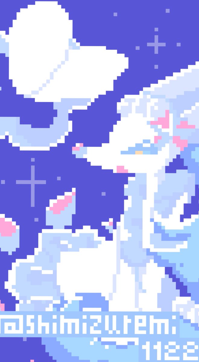 shimizuremi1122's tweet photo. ドット絵アシレーヌちゃん！ https://t.co/Djsckvdp7L